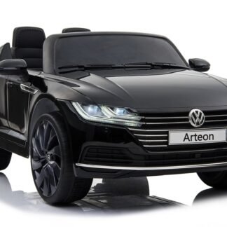 Coche eléctrico infantil Volkswagen Arteon 12v color negro con pantalla MP4 - LE3613-AC